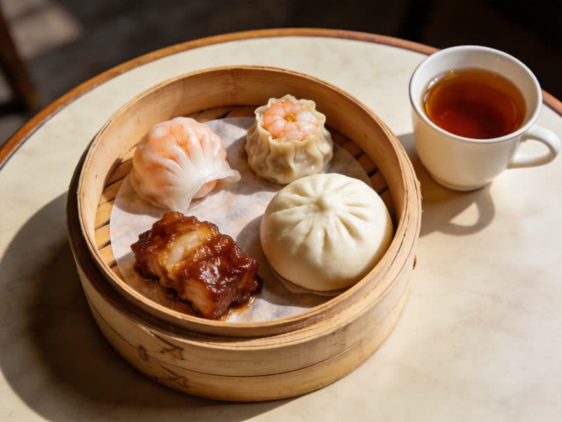 Old Shenzhen dim sum walking tour
